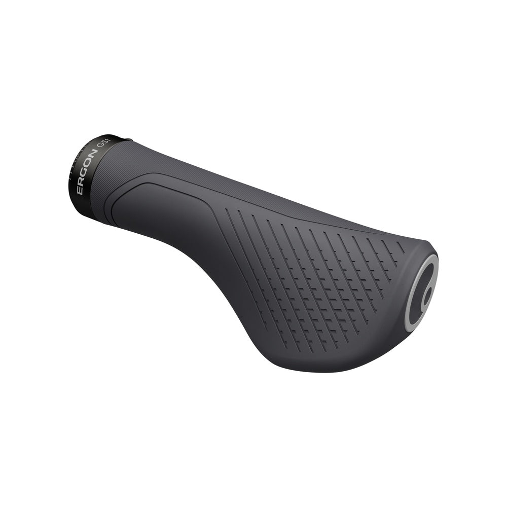 Ergon GS1 Evo ergonomic bicycle handlebar grip in Moondust Grey, small size