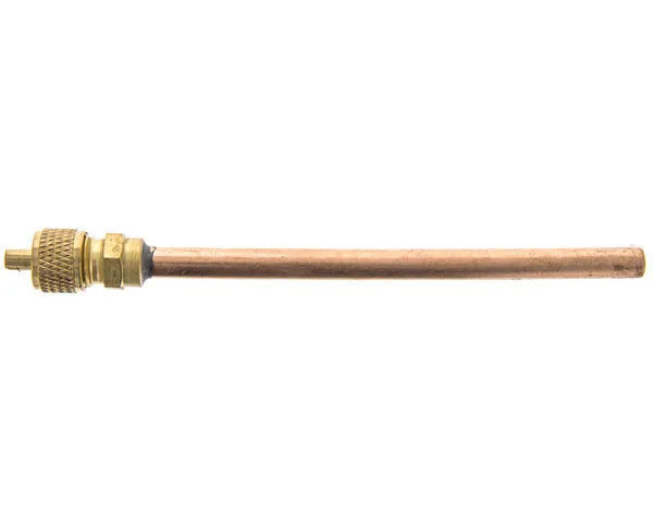 Valvola a cappuccio con tubo 1/4" da saldare 6x100