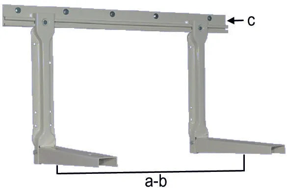 Supporto unità esterna 45 x 38 cm.