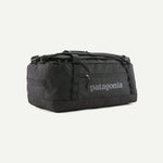Patagonia Black Hole 40L Duffel Bag in black on white background