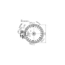 WHIRLPOOL, BOSCH, BALAY, EGO, INDESIT, SIEMENS - Piastra radiante in vetroceramica 1200W - 00204201