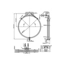 SMEG, WHIRLPOOL, ARISTON, INDESIT - Resistenza Circolare Forno 2400W - C00105319
