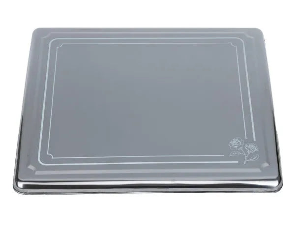 Copertura piano cottura 610x520x28mm acciaio inox decorativo