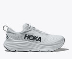HOKA Gaviota 5 men's running shoe in Nimbus Cloud Steel Wool colorway, lateral view