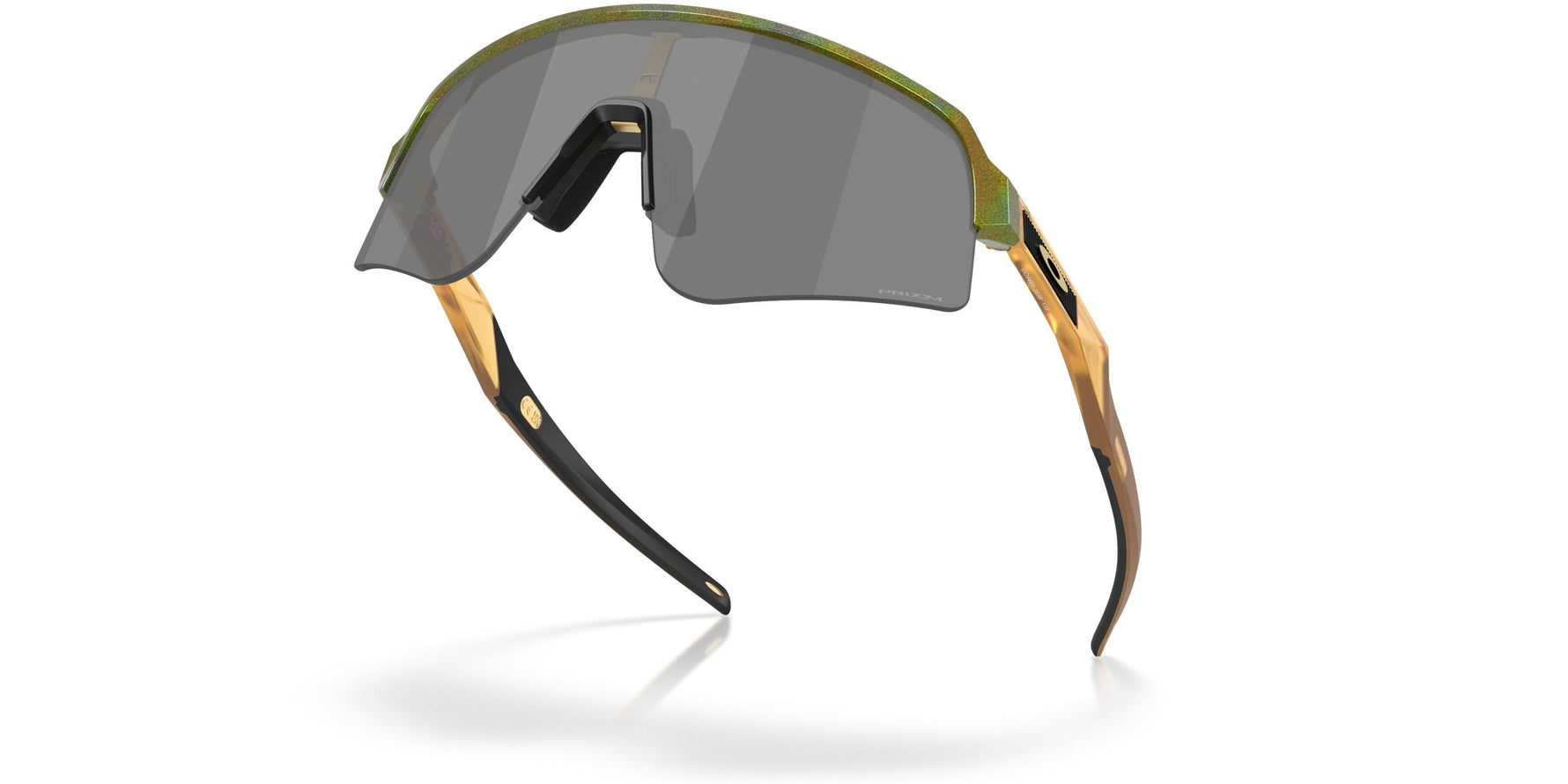 Oakley Sutro Lite Sweep sunglasses in Fern Spacedust with Prizm Black shield lens