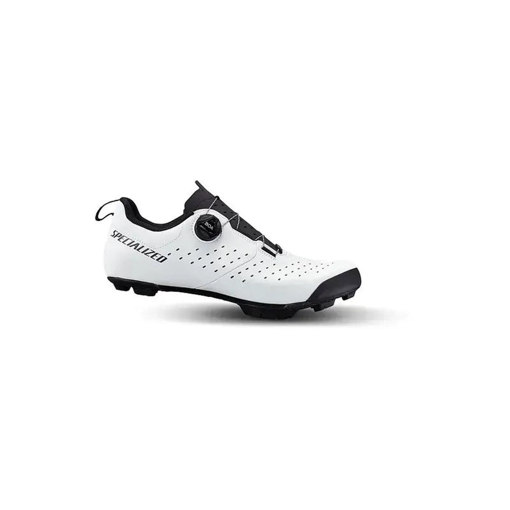 Specialized Recon 1.0 mountain bike shoe in white with BOA dial closure