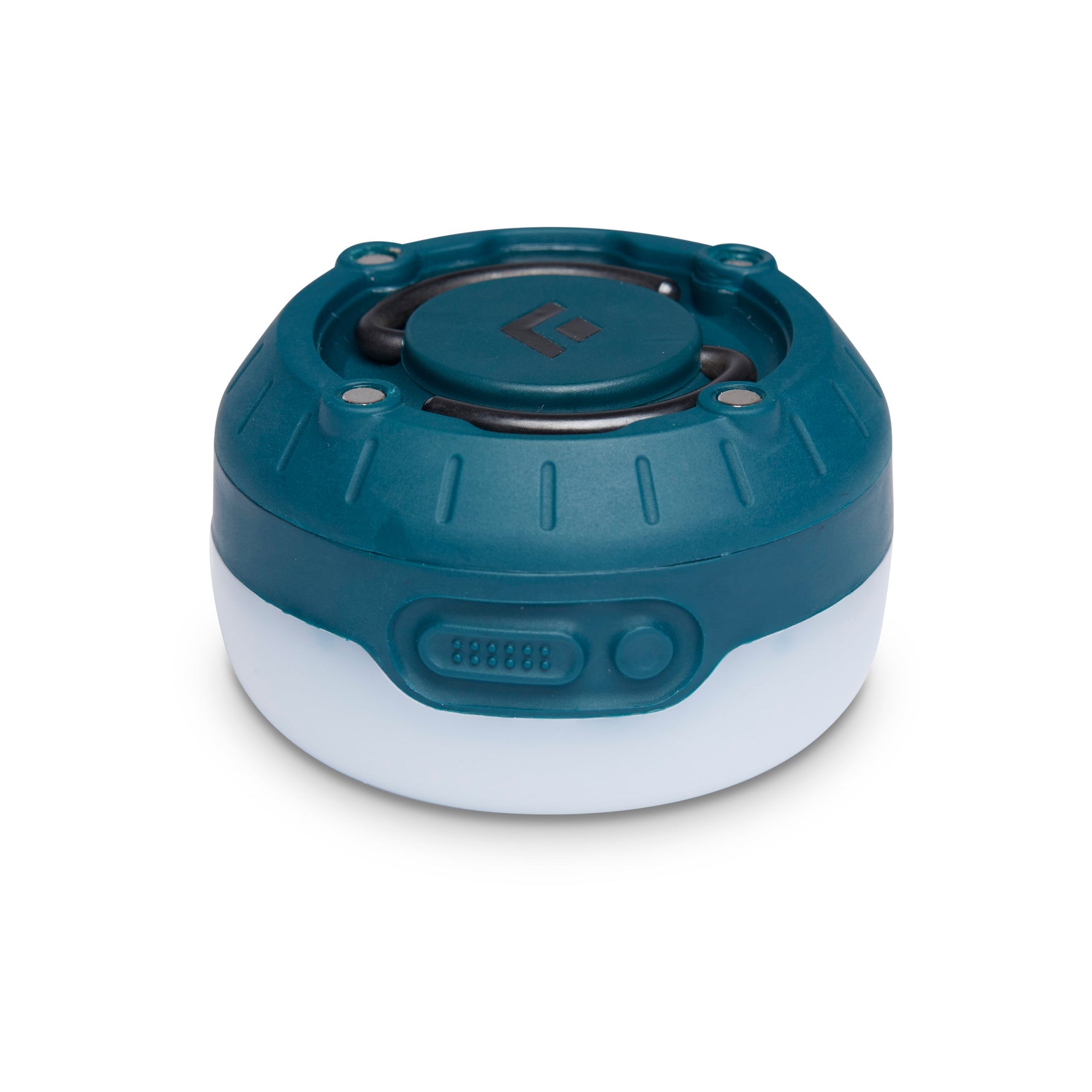 Black Diamond Moji+ lantern in dark teal color with white LED base