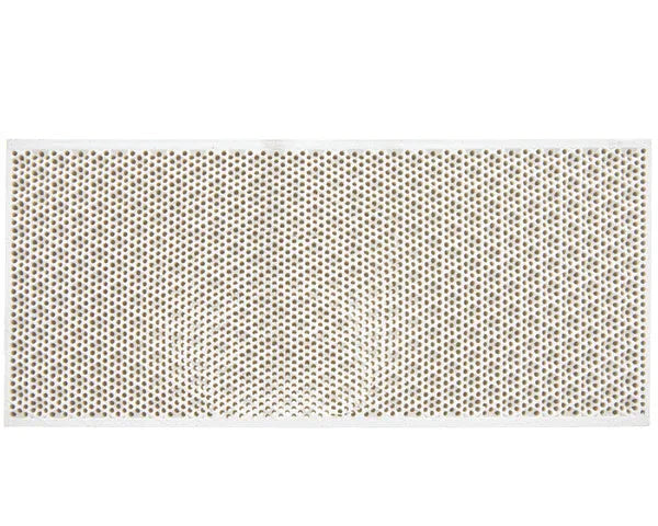 Piastra ceramica stufa a gas 74x162 mm.