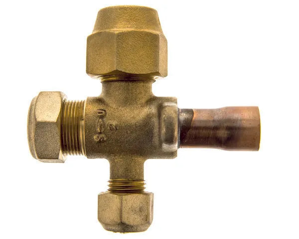 Valvola di servizio Sanhua SSV 1/2" otturatore