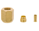 Boccola-dado-manicotto 1/4'' 0,8 mm