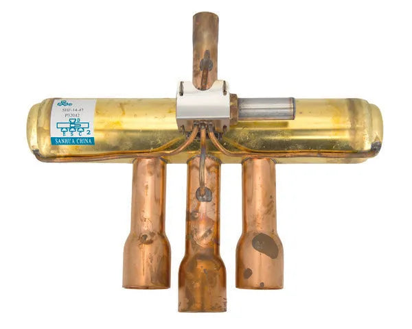Valvola Sanhua a 4 vie 1/2" - 7/8"