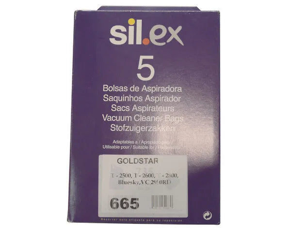 SACO PER ASPIRAPOLVERE GOLDSTAR T2500,2800 5 PZ.