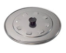 Coperchio in acciaio inox ø 24 cm.