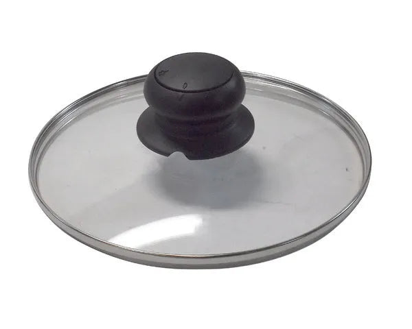 Coperchio di vetro con manopola regolatrice ø 16 cm.