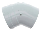 Gomito 45º maschio/femmina 80/110 stagno | 81145MHP1
