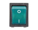Interruttore bipolare verde 20 ampere