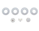 Kit universale tappi radiatore 1' ' bianco