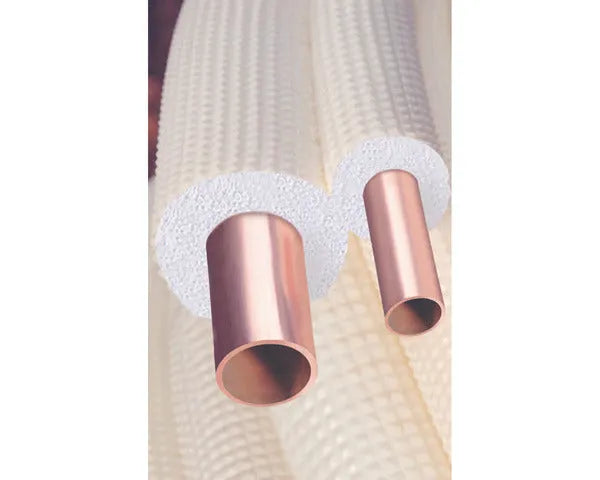Tubo isolato doppio 1/4+3/8 20m