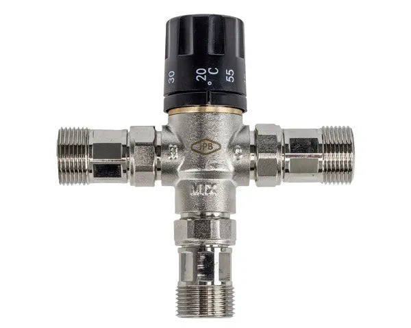 VALVOLA MISCELATRICE TERMOSTATICA 3/4" M-M