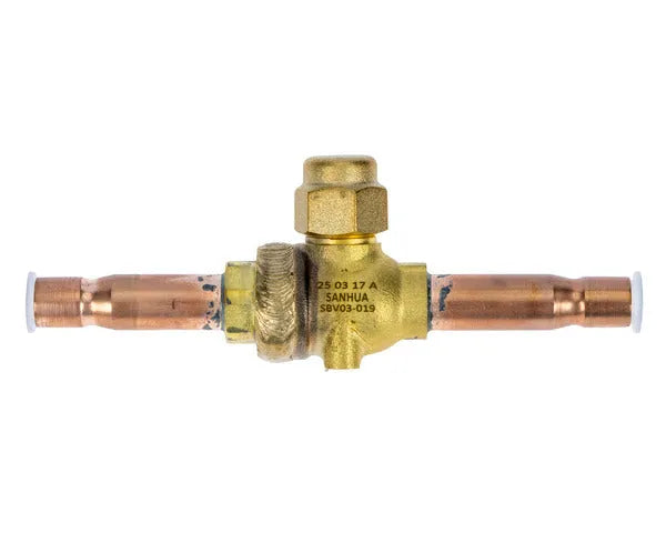 Sanhua valvola a sfera sbv 3/8" da saldare senza cappuccio