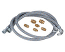 Tubo flessibile gasolio h3/8''xh1/4'' 1000mm