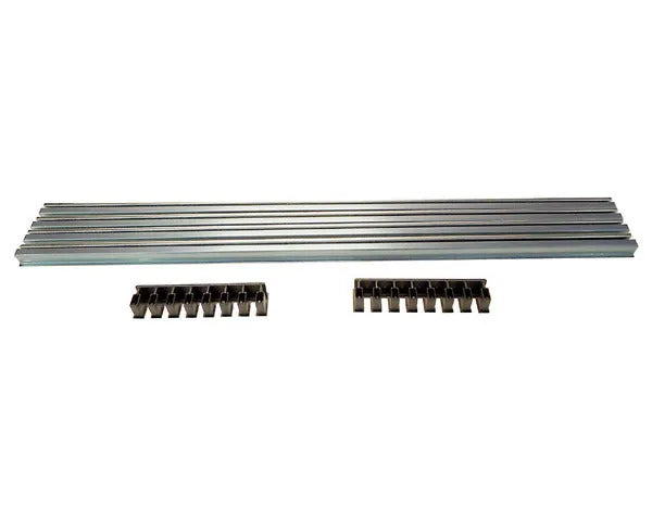 Griglia di ventilazione 600x122mm acciaio inox