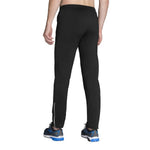 Brooks Spartan Pant Men's in black, rear view showing athletic fit and design