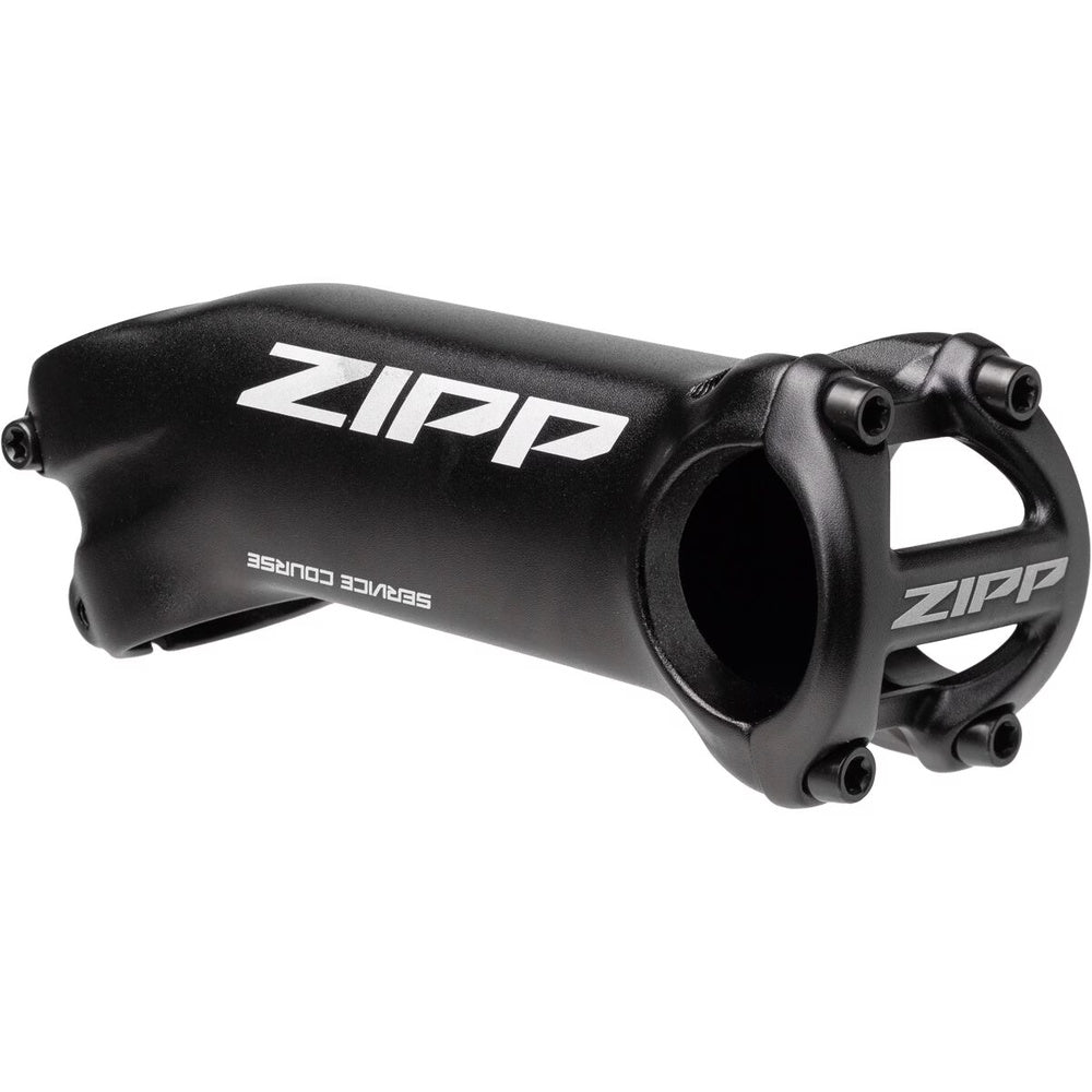 Zipp AM Zipp Stem Service Course  6° 80mm 1.125 Blast Black with Etched Logo, 6061, Universal Faceplate B2