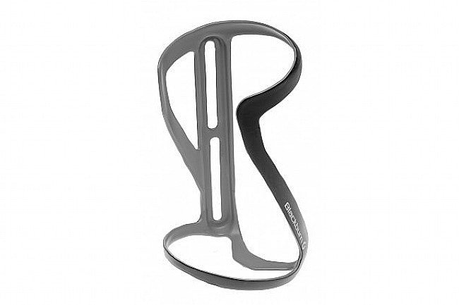 Blackburn Clutch Carbon side entry bicycle water bottle cage in dark gray