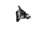 SRAM Force AXS hydraulic disc brake caliper in black finish