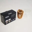 DeLonghi Set di bicchieri per lattemacchiato macchine da caffè AS00009916