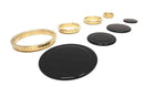Confezione 4 Fuochi Cucina a Gas - Teka, Fagor, Balay (Coperture + Anelli)