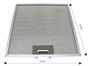 Filtro metal de campana Aspes, Edesa ATL000036