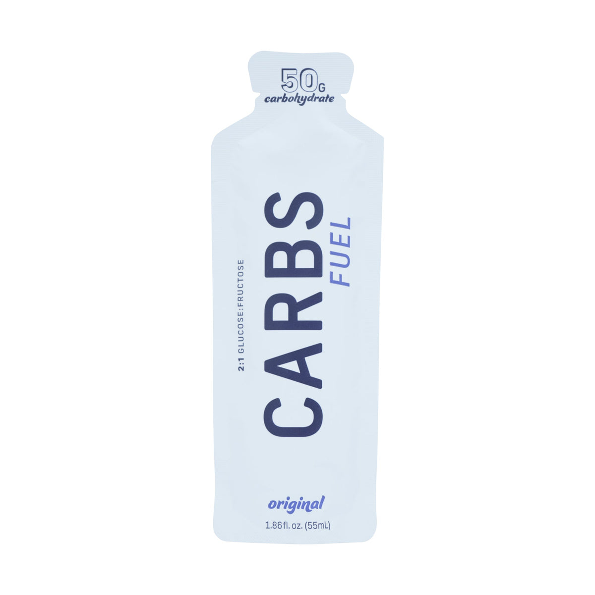Carbs Fuel Original Energy Gel single packet, 50g carbohydrate, 55mL serving