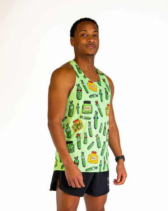 Chicknlegs Men's Pickles Performance Singlet - M