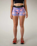 Chicknlegs Women's Piggies 3" Compression Shorts - S