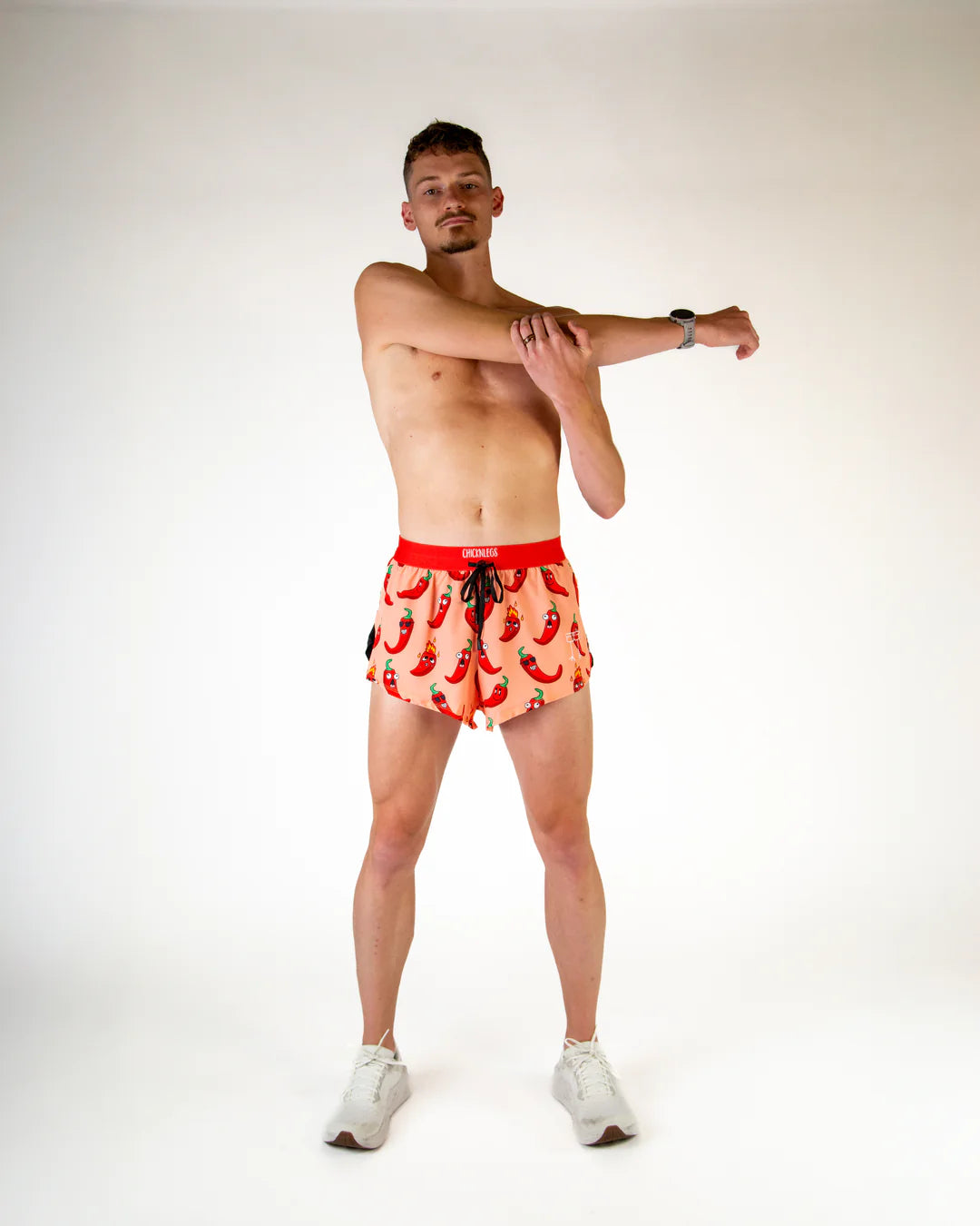 Chicknlegs Men's Chase Pack Chilis 2" DS Split Shorts - M