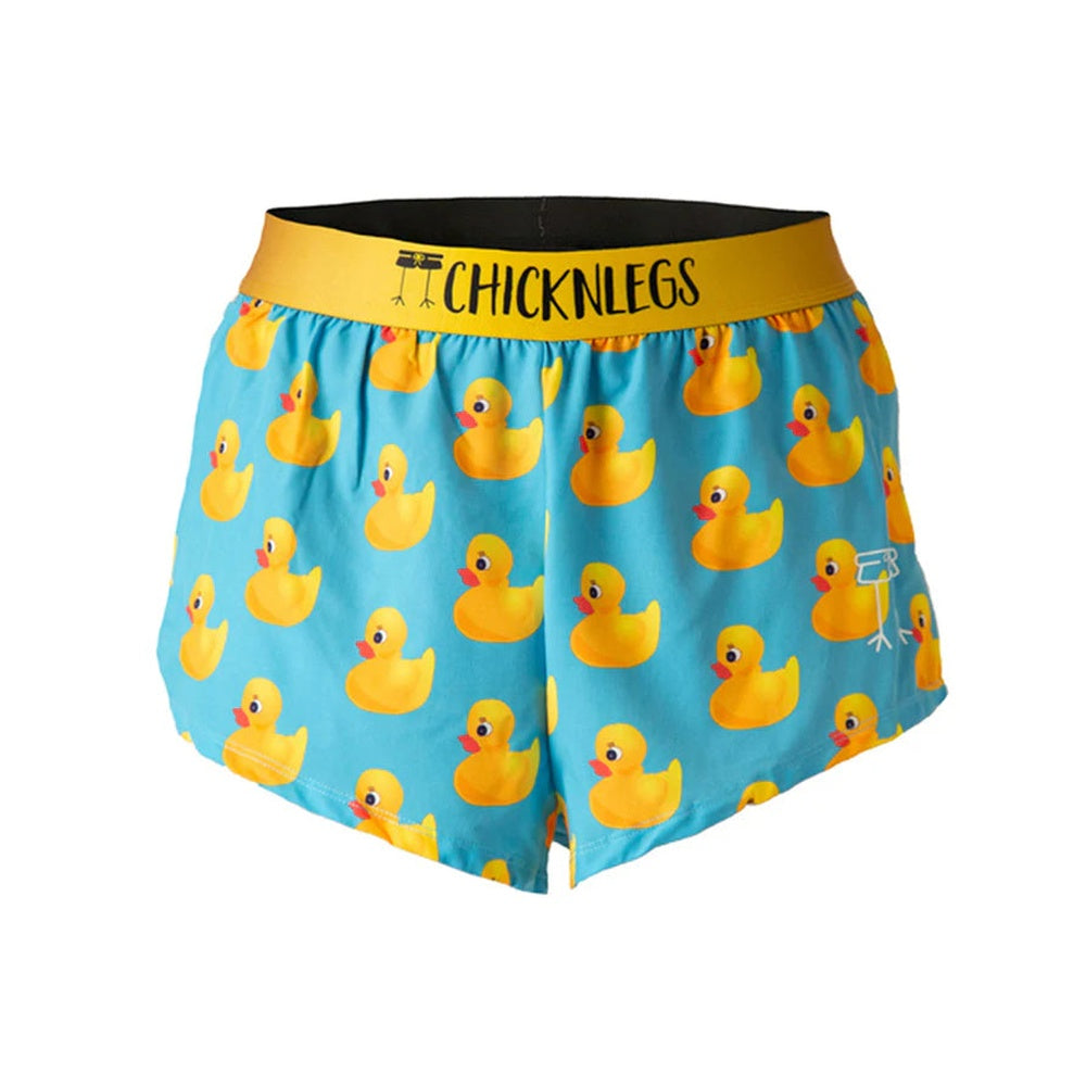 Chicknlegs Men's Rubber Ducky 2" Half Split Shorts - M