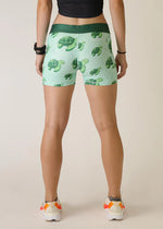 Chicknlegs Women's Sea Turtles 3" Compression Shorts - XS