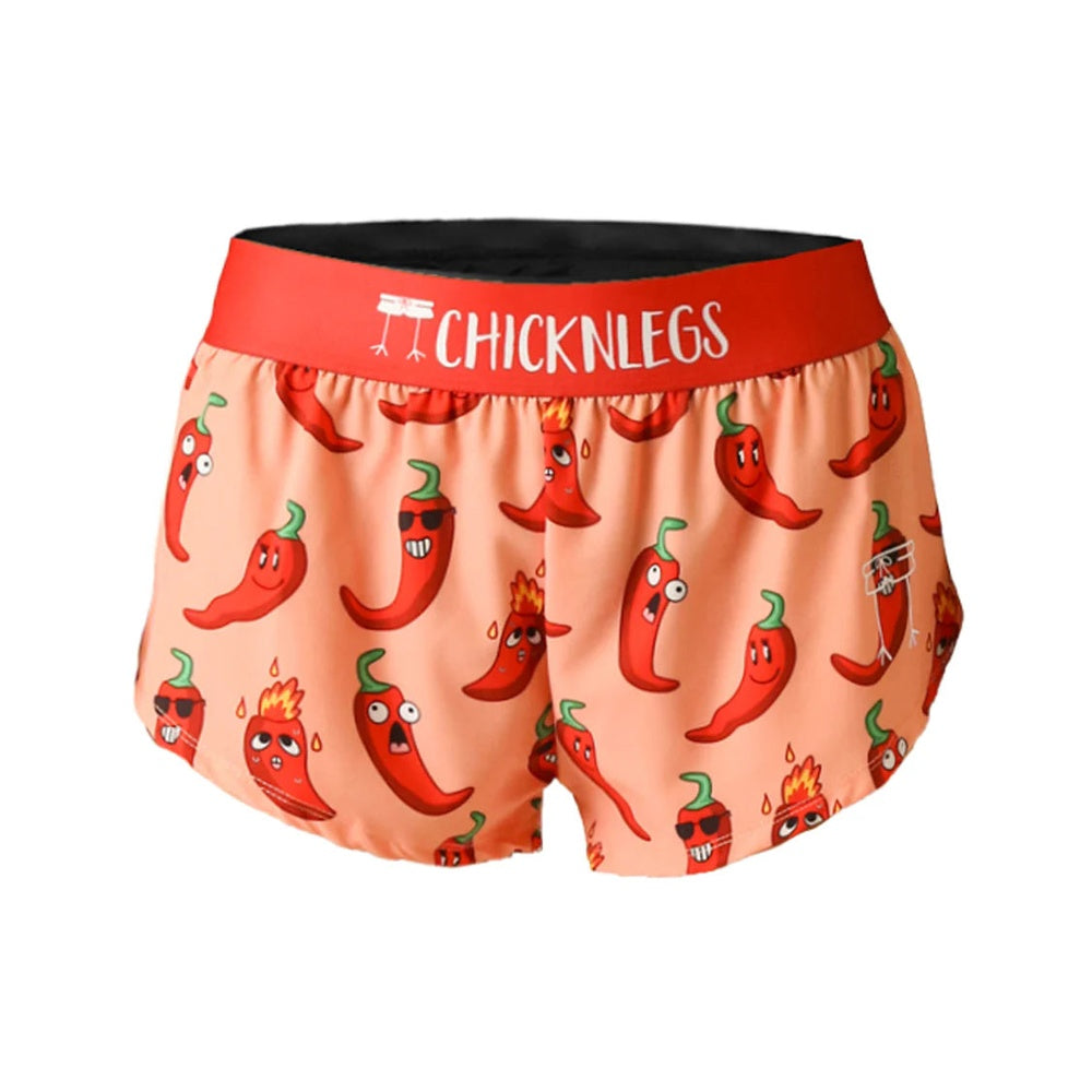 Chicknlegs Women's Chase Pack Chilis 1.5" Split Shorts - S