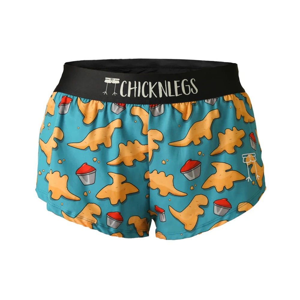 Chicknlegs Women's Nuggets 1.5" Split Shorts - XS