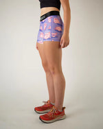 Chicknlegs Women's Piggies 3" Compression Shorts - M