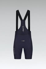 Gobik Matt Compact Men's Bibshort in Ultrablue color with suspender straps