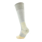 Thorlos Hunting Extreme Cold over-calf sock in light grey with cushioned heel and toe