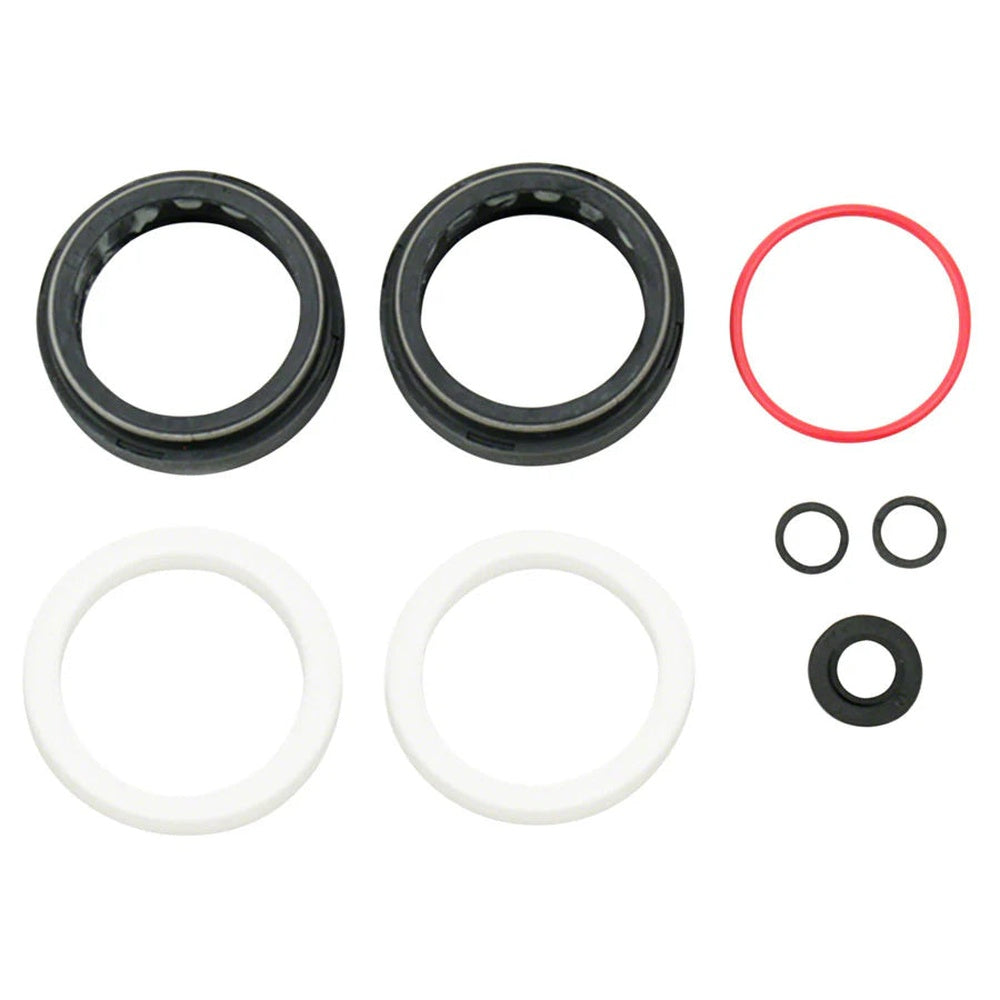 Rockshox Fork Dust Wiper Upgrade Kit - 35mm Black Flangeless Ultra-Low Friction SKF Seals(Inc.Dust Wipers,4,6mm Foam Rings-Pike/Lyrikb1/Yari/Revelation/Boxxer/Domain/35/SID35mm/Psylo/RebaB1