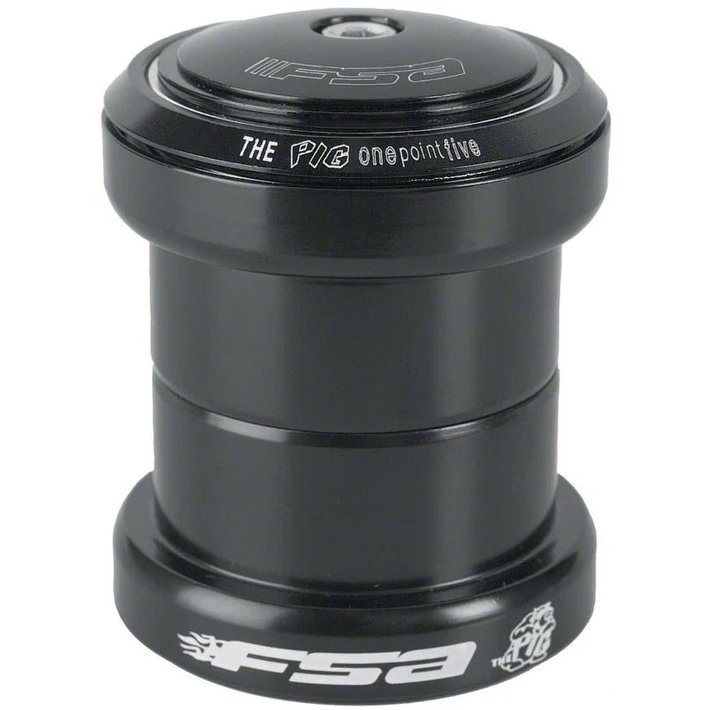 Full Speed Ahead Big Fat Pig 1.5" Threadless Headset, Black