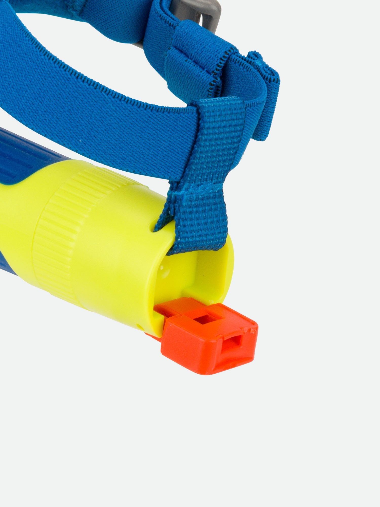 Nathan Polaris 200 R Runner's Hand Torch in safety yellow with blue adjustable strap