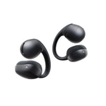 Shokz OpenDots Air wireless open-ear earbuds in matte black, both earbuds shown