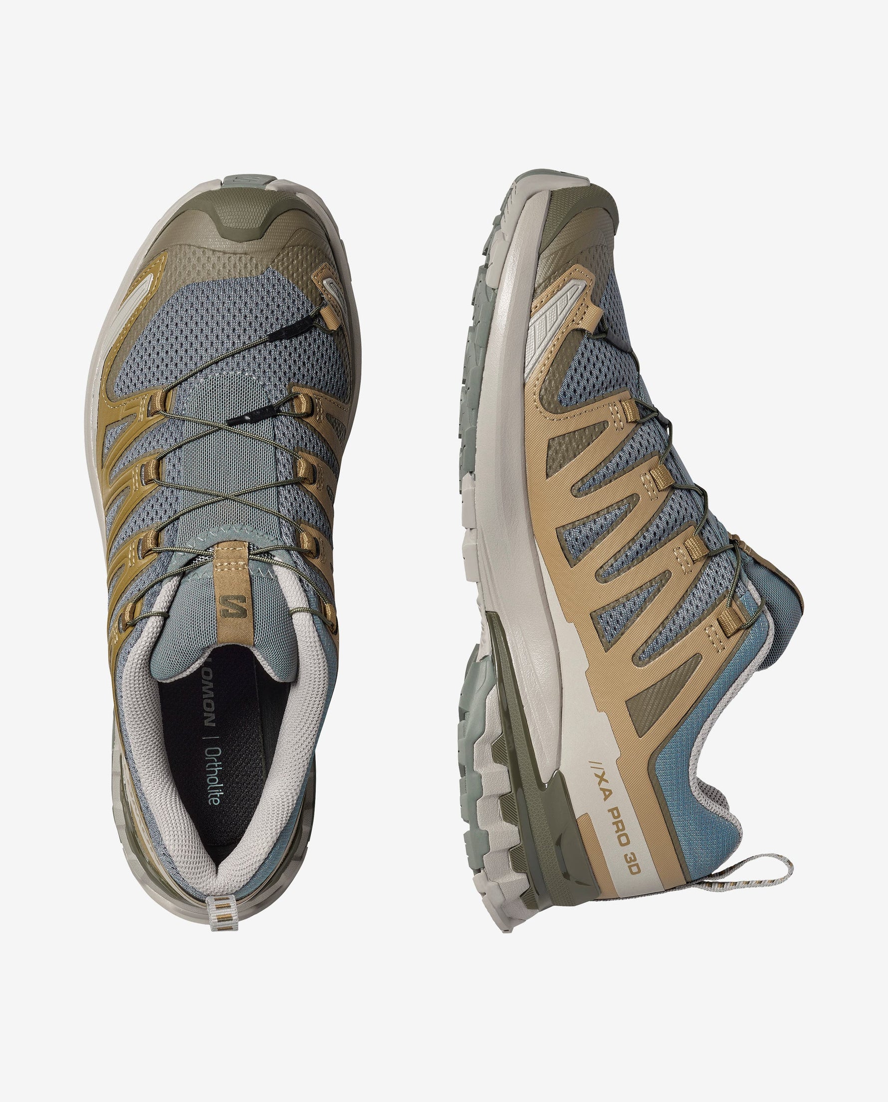 Salomon XA Pro 3D v9 GTX men's trail running shoes in camo colorway