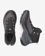 Salomon Genesis MID GTX hiking boots shown from top and side angles on white background